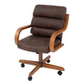 thumbnail image 4 of Caster Chair Tilt Rolling and Swivel Casual Dining Chair, 4 of 6