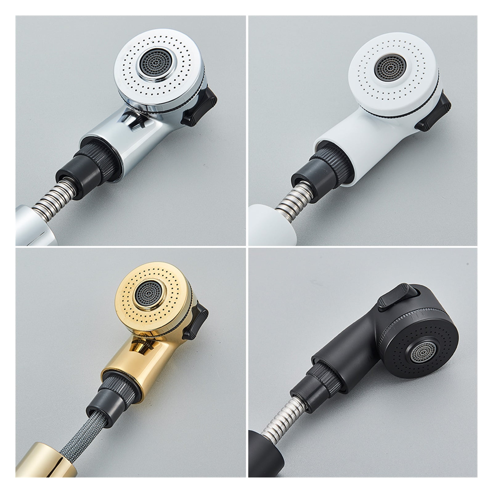 Pull Out Black Bathroom Sink Faucet Hot And Cold Water Mixer Crane Lift Up And Down Chrome 360 Degree Water Mixer Tap ,Effortless Installation
