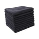 thumbnail image 2 of 7x paño de limpieza de microfibra trapo de limpieza de ventanas, suave, paños de cocina, toalla de limpieza reutilizable, paño de cocina para lavar Negro, 2 of 8