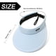 thumbnail image 2 of Sombreros plegables con visera para mujer, ala ancha, gorra de golf plegable para mujer, sombrero de playa para mujer, sombrero de viaje con protección UV, sombrero plegable para el sol, 2 of 5