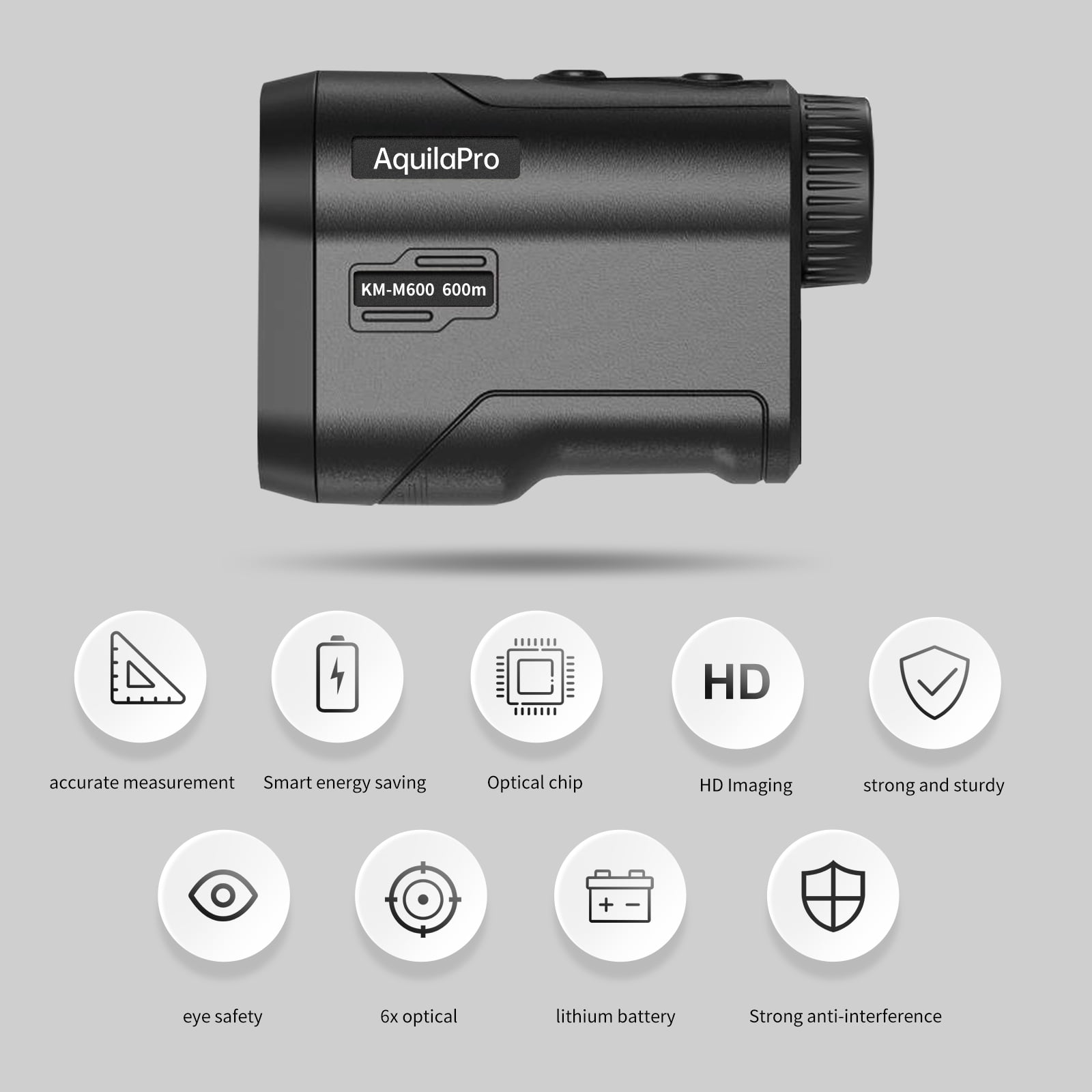 AquilaPro KM-M600 Golf Rangefinder