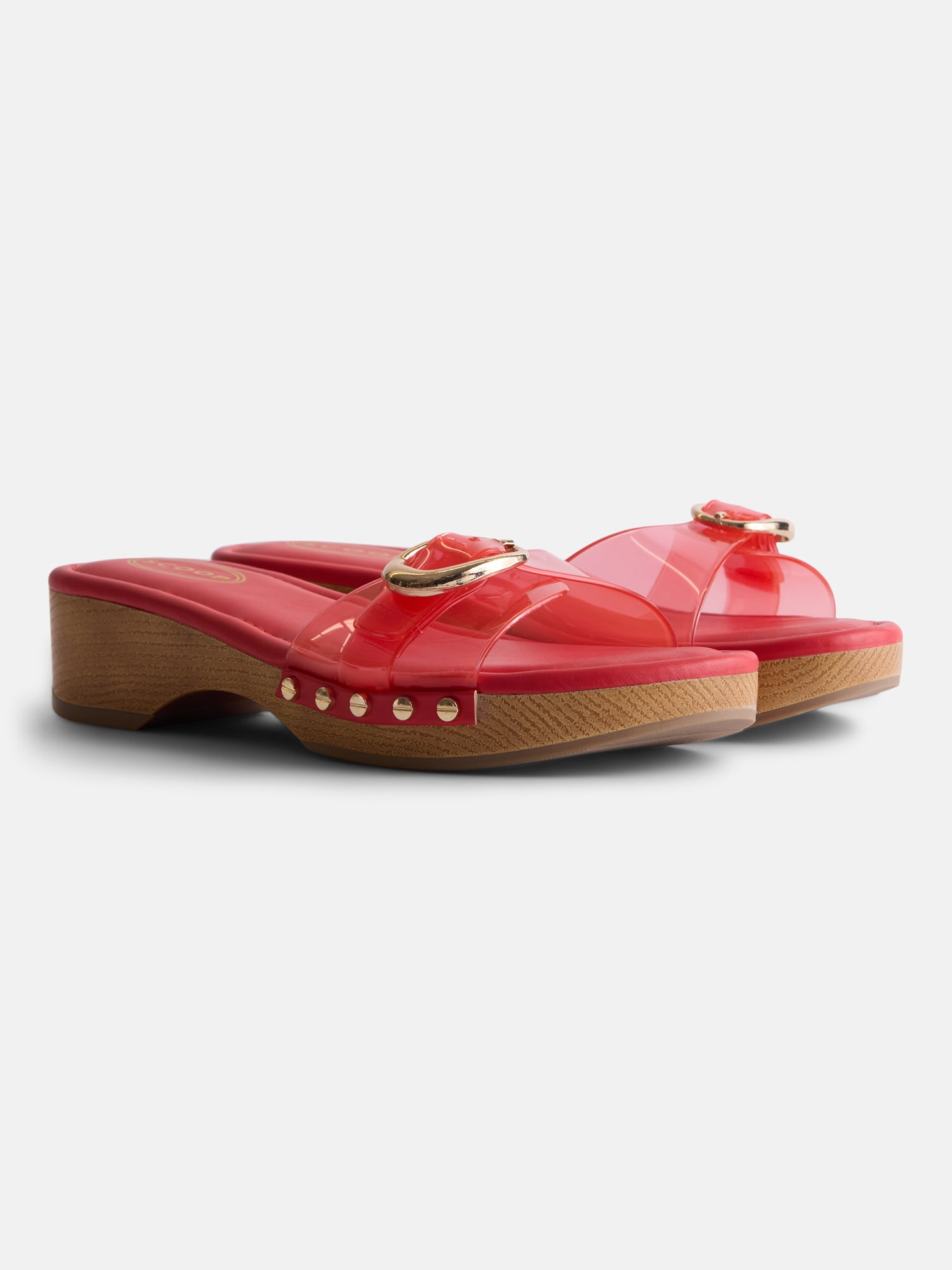 Scoop Women's Jelly Buckle Sandals