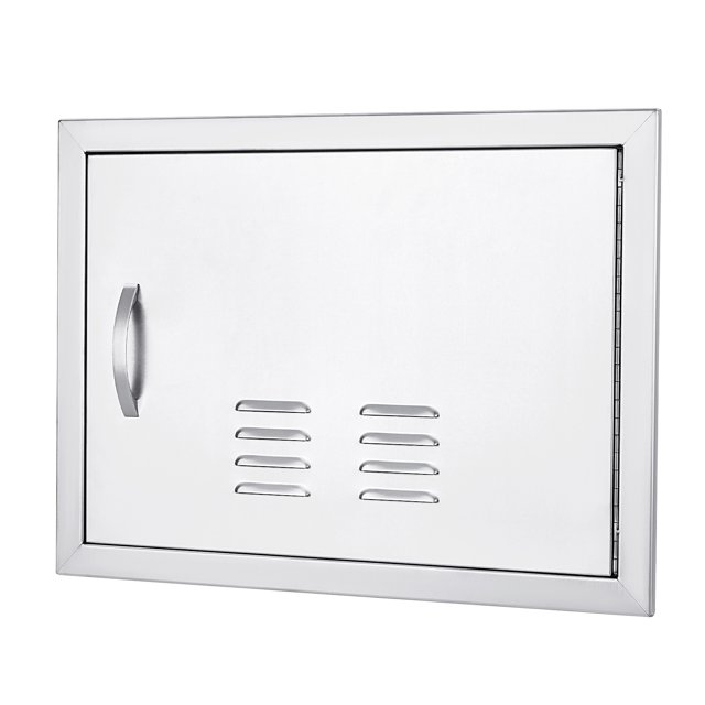 Puerta de Acceso para BBQ 24"x17", Puerta Exterior para Cocina con Acero Inoxidable 304 Resistente al Clima