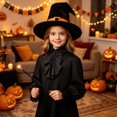 thumbnail image 5 of Gothic Victorian Ruffle, Shirt Medieval Pirate, Poet Blouse Long, Gothic Victorian Ruffle Shirt Medieval Pirate Poet Blouse Long Sleeve Historical Top for Costume Party, Black L, 5 of 6