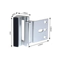 thumbnail image 2 of Clearance TOFOTL Home Security Door Lock,Proof Door Reinforcement Lock With Upgraded 3''Stainless Steel Screws, 2 of 6