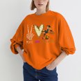 thumbnail image 2 of Blusa de manga larga suelta con estampado de moda para mujer, blusas informales con cuello redondo, sudaderas con capucha Fridja  bvmnju1230, 2 of 5
