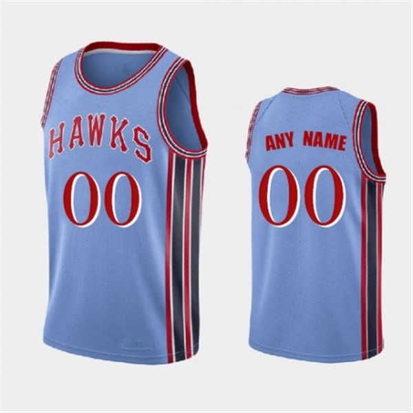 Atlanta Hawks NBA Swingman Name and Number Jersey