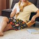 thumbnail image 5 of Balery Seafood And Drinks Pantalones cortos de pijama de punto de algodón para hombre con cinturilla y bolsillos-4X-Large, 5 of 6