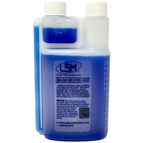 High Quality Concentrated Sealing Solution (Makes 16 Gallons) Compare To PB E-Z Seal, PB sealing solution, e-z seal sealing solution, envelope sealing solution