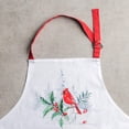 thumbnail image 2 of Maison d' Hermine Morzine 100% Cotton 1 Piece Kitchen Apron with an Adjustable Neck & Hidden Centre Pocket with Long Ties for Women Men Chef (27.50"x31.50"), 2 of 3
