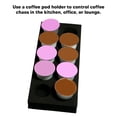 thumbnail image 4 of Black Coffee Pod Holder EVA Coffee Capsule Storage Container for Home Kitchen Office, 4 of 5