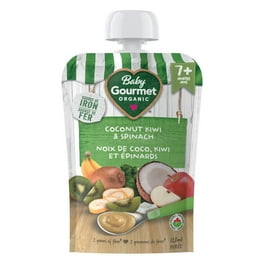 Baby Gourmet Organic Puree Juicy Pear Garden Greens, Puree 128
