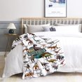 thumbnail image 5 of Dinosaur Blanket for Boys Girls,Dinosaur Gifts for Kids Blanket,Types of Dinosaurs Funny Throw Blanket,Soft Cozy Flannel Blanket Dinosaur Room Decor Gifts for Boys Girls,Kids Size- Dinosaur3, 5 of 7