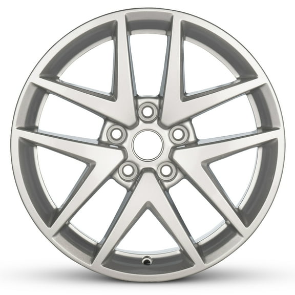 For 2010-2012 Ford Fusion 17 Inch Painted Silver Rim - OE Direct Replacement - Road Ready Car Wheel