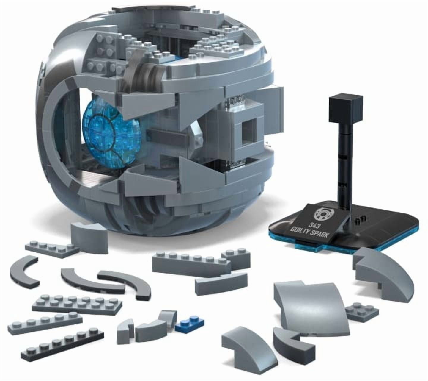 MEGA BLOKS HALO 343 Guilty Spark, 609 Piece Building Toy Set