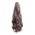 thumbnail image 1 of 55cm Women Girls Long Curly Wavy Ponytail Extension Synthetic Hair Piece Clip Hair Extensions, 1 of 9