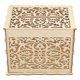 thumbnail image 2 of Caja de tarjetas con llaves Bricolaje regalo de dinero Caja rústica hueca para boda de fiesta de cumplea?os Ecomeon no, 2 of 6