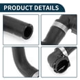 thumbnail image 5 of Unique Bargains Radiator Hose Heater Hose No.7L6121157J for Audi Q7 4.2L V8 2007-2010 Black Rubber 1 Pc Coolant Pipe Good Sealing, 5 of 7
