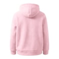thumbnail image 5 of Pet Pouch Hoodie for Women, Sherpa Fleece Pet Carrier Hoodie with Zippered Kangaroo Pouch, Oversized Warm Sweatshirt with Side Pockets, 5 of 7