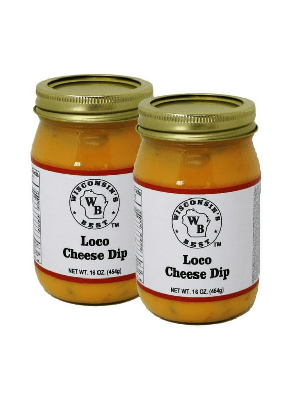 Wisconsin's Best Loco Cheese Dip, 16 oz, 2 ct