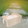 Guinea Pig Toys Tiny Homes House Squirrel Chinchilla Cage Hideout