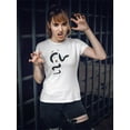 thumbnail image 2 of Magical Hand And Snake Shaped T-Shirt Women -Image by Shutterstock, Female XX-Large, 2 of 4