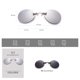 thumbnail image 4 of Gafas De Sol Sin Montura Gafas De Conductor Clip En La Nariz Lente Gafas Redondas Gafas Sin Marco De Moda Advancent VI008945-01, 4 of 6
