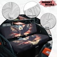 thumbnail image 6 of HUIACONG Eagle Flag UTV Seat Covers Waterproof Easy Installation UTV Seat Covers Protector Non-Slip Soft Compatible with Kawasaki Mule 4010, 6 of 7