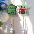 thumbnail image 1 of Cuadros Decorativos 2 uds. Kits de pintura de diamantes DIY decoración de jardín de casa de doble cara (Yoda) Wdftyju de costura negro 4 estilos, 1 of 9