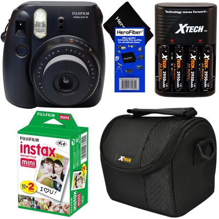Fujifilm Instax Mini 8 Instant Film Camera (Black 
