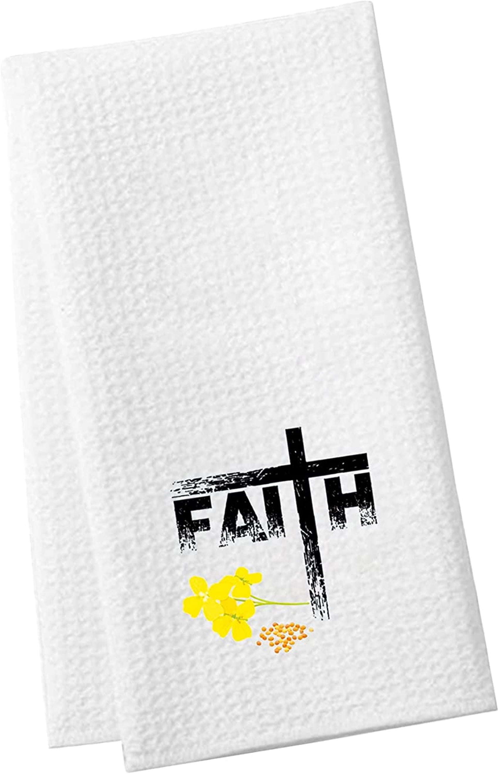 Waffle Weave Kitchen Towels with Funny Sayings