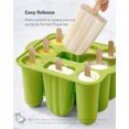 thumbnail image 4 of Moldes de helado para paletas: moldes de silicona sin BPA, moldes para paletas de hielo de agua DIY para niños, adultos y bebés, 4 of 6