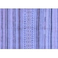 thumbnail image 1 of Ahgly Company Machine Washable Indoor Rectangle Abstract Blue Modern Area Rugs, 7' x 10', 1 of 4