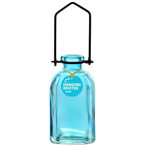 Aqua Blue Couronne Hanging Apothecary Rooter 