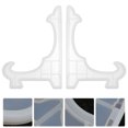 thumbnail image 3 of 2pcs Bricolage Cristal Moule de Stockage Affichage Rack Moule de Moulage Outils (Blanc), 3 of 9