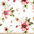 thumbnail image 2 of TROPICAL Floral Digital Print Satin Fabric - Cotton Hand - 58 Inch. in Width, | Home Decor, 2 of 10