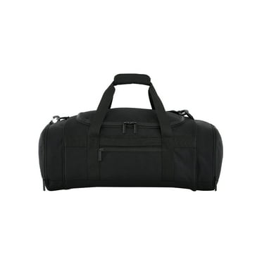 Protégé Everyday Journey 22 Inch Black Duffel Bag with Trolley Sleeve