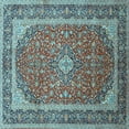 thumbnail image 1 of Ahgly Company Indoor Square Persian Light Blue Traditional Area Rugs, 6' Square, 1 of 4