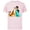 Soft Pink, variant on Disney Aladdin Princess Jasmine and Rajah Friends T-Shirt - Short Sleeve Cotton T-Shirt for Adults - Customized-Athletic Heather