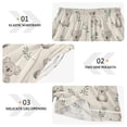 thumbnail image 3 of Women's Silk Pajama Shorts Koala Pajama Shorts Women's Casual Pajama Shorts with Pockets, 3 of 6