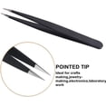 thumbnail image 2 of Eyebrow Tweezers Set, Professional Stainless Steel Precision Slant Tweezers And Pointed Eyebrows Tweezer Set For Eyebrows Plucking Ingrown Hair And Fa, 2 of 5
