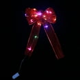 thumbnail image 1 of Deals of Today Christmas Crafts Funny Christmas Ornament LED Tree Wreaths Ribbon Tree Bows Home Decor for Xmas Tree Gift Tag Party Decoration for Kids, 1 of 1
