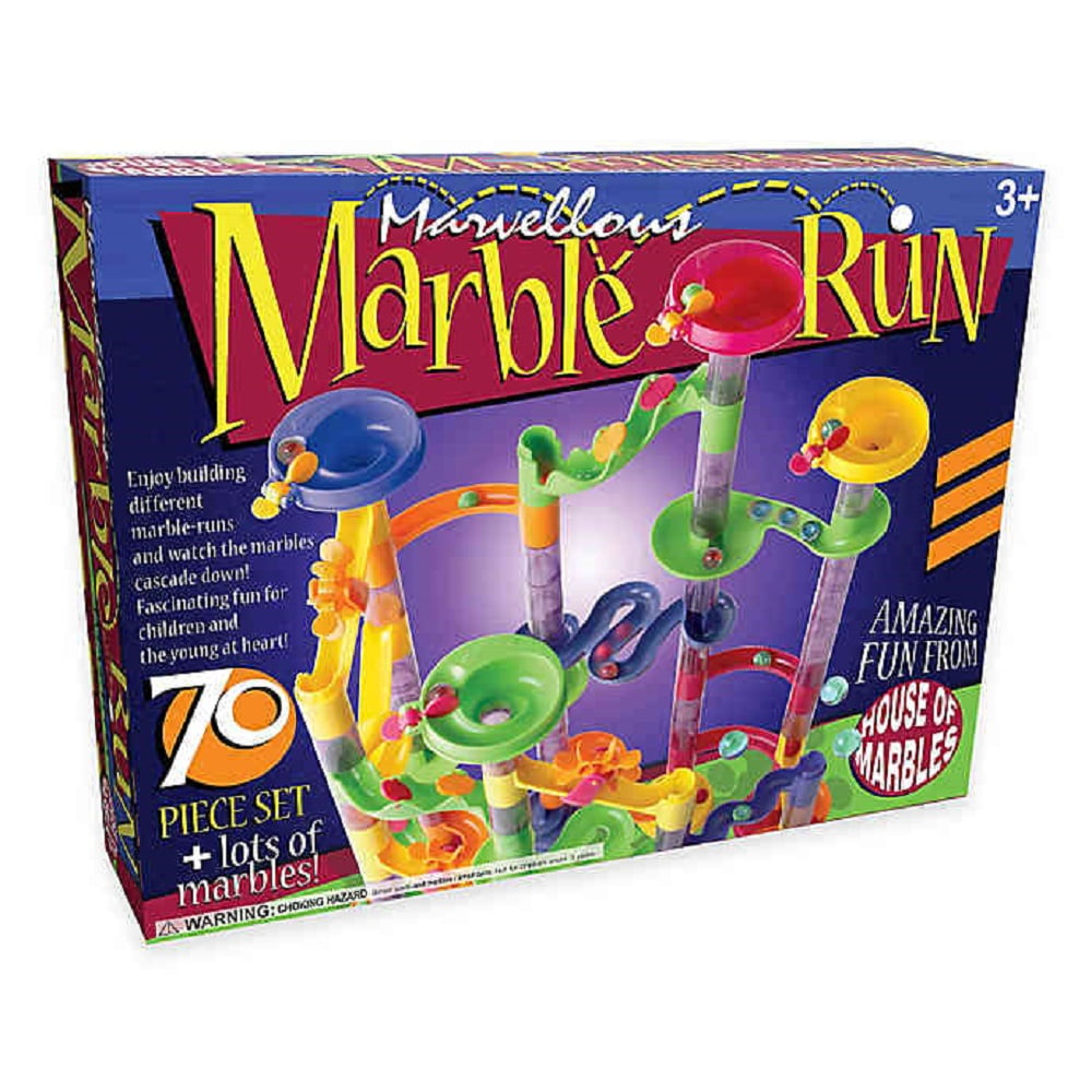 70Piece Marvelous Marble Run Set by House of Marbles Ages 3 years and up Walmart Canada