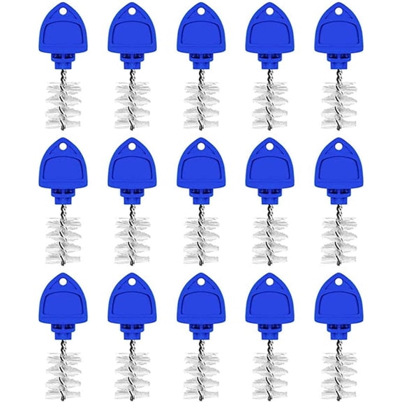 15 Beer Faucet Tap Plug Brush for Beer Faucet Plug Draft Beer Tap Cover Tap Plugs Beer Brush Plugs Beer Faucet Brush Caps Cover Beer Faucet Kegging Tap Cleaning Brush- 15 Pack keg Beer Tap Brush Plug