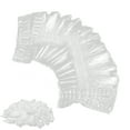 200 Pcs Disposable Clear Ear Covers Waterproof Ear Protector Elastic