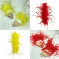 thumbnail image 4 of VIEGINE Feather Slap Bracelet Wrist Feather Cuffs Feather Wristband Ponytail Hold, 4 of 19
