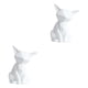 thumbnail image 1 of Bewildely Matt Ceramic Figurine Desktop culpture Home Craft Decoration Type1, 1 of 1