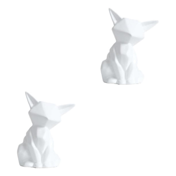 Bewildely Matt Ceramic Figurine Desktop culpture Home Craft Decoration Type1