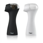 Ozeri Electric Salt & Pepper Grinder 2-Piece Set, Tilt (Gravity) Activated Automatic Mills with Adjustable Ceramic Grinders