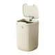 thumbnail image 2 of Contenedor de basura automático sin contacto, con tapa, impermeable y automático Blanco y plata 24L, 2 of 9